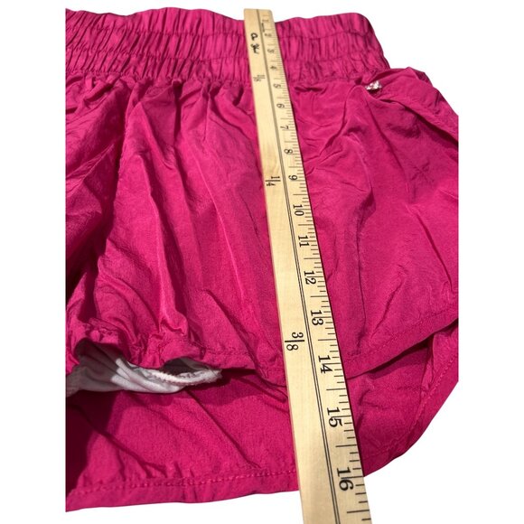 Free People Movement The Way Home Running Shorts Women XL Pink Athleisure Gym - Picture 10 of 12